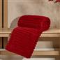 OHS Faux Fur Ribbed Fleece Throw Over Bed Blanket Warm Supersoft