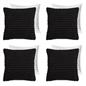 OHS Bobble Cushion Covers Soft Fleece Square Pillowcases Winter Home Decor