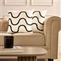 OHS Tufted Waves Cushion Covers 2 Pack Decorative Square Pillowcases