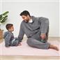 OHS Fleece Loungewear Set Coral Winter Sherpa Nightwear 2-Piece Hoodie Jogger