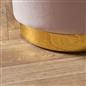 Matte Velvet Footstool Pouffe Modern Vanity Home Bedroom Seat Cushion Rest Chair