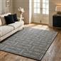 OHS Washable Rug Geometric Print Ultra Soft Living Room Area Mat Accent Rugs