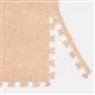 OHS Interlocking Foam Floor Tiles Teddy Fleece Soft Kids Play Mat Carpet Yoga