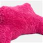 OHS Fluffy Cuddle Cushion Reading Pillow with Arms Lumbar Bed Chair