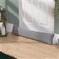 Draught Excluder Matte Velvet Fabric Door Stop Energy Saving Draft Window Seal