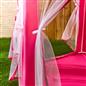 OHS Kids Garden Gazebo with Curtains Outdoor Patio Playhouse Tent Canopy