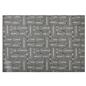 OHS Washable Rug Geometric Print Ultra Soft Living Room Area Mat Accent Rugs