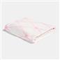 OHS Bow Lattice Throw Ultra Soft Blanket Flannel Fleece Lightweight Bedspread