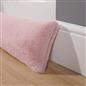 Faux Fur Fleece Draft Excluder Window Insulation Weather Draught Door Stopper