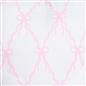 OHS Heart Scatter Cushion Bow Lattice Frill Microfibre Decorative Throw Pillow