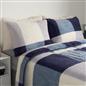 OHS Check Coverless Duvet Pillowcase Bedding Set Teddy Fleece Gingham 10.5 TOG