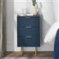 OHS Ribbed Drawer Unit Bedside Table 3/4/5/6 Draw Cabinet Nightstand Sideboard