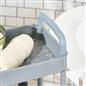 OHS Trolley Cart 3 Tier Roll Bathroom Storage Portable Kitchen Home Organiser