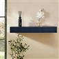 OHS Ribbed Floating Shelf Wall Storage Organiser Home Living Room Decor