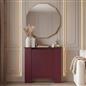 OHS Ribbed Radiator Cover Slatted Engineered Wood Side Board S M L Cabinet Shelf