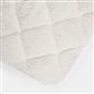 Teddy Fleece Mattress Protector Soft Topper Bed Cover Sheet Single Double King