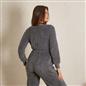 OHS Jumpsuit Teddy Fleece Long Elasticated Waist 1Onesie Warm Soft PJ Loungewear