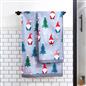 OHS Gonk Print Towels Novelty Xmas Autumn Soft Absorbent Hand Bath Towel Sheet