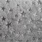 Star Fleece Duvet Cover Bedding Set Metallic Foil Pillowcase Quilt Single Double