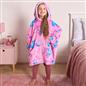 Stitch Hoodie Blanket Sherpa Oversized Jumper Soft Fleece Warm Wearable Throw