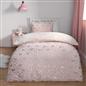 Unicorn Duvet Cover Fleece Heart Warm Quilt Reversible Soft Metallic Bedding Set