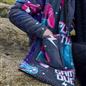 OHS Kids Pocket Scarf Leopard Gaming Fluffy Fleece Sherpa Thermal Winter Wrap