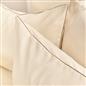 OHS Piped Edge Duvet Cover Set Soft Quilt Pillowcase Bedding Double King Size