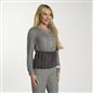 OHS Ribbed Heating Belt Adjustable Hot Water Bottle Body Wrap Back Pain Relief