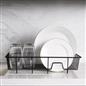 Dish Drainer Rack Cutlery Cup Plate Bowl Holder Kitchen Organiser Storage Tray