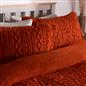 OHS Cable Knit Bedding Set Reversible Fleece Quilt Duvet Cover with Pillowcase