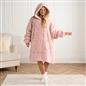 Oversized Hoodie Blanket Giant Fleece Supersoft Braided Jumper Wearable Throw