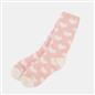 OHS Fluffy Bed Socks Ladies 3 Pairs Winter Fleece Heart Slipper Soft Warm Gift