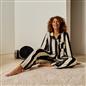 OHS Print Pyjama Set Button Through Soft Womens Kids Loungewear Nightwear