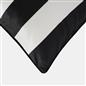 OHS Stripe Cushion Covers 2 Pack Matte Velvet Square Pillowcases Home Decor