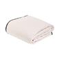 OHS Piped Scallop Throw Quilted Blanket Winter Soft Warm Bedspread