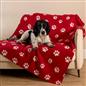 OHS Pet Blanket Dog Warm Fleece Cat Throw Paw Puppy Animal Soft Mat