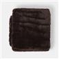 OHS Faux Fur Ribbed Fleece Throw Over Bed Blanket Supersoft, Green - 150 x 200cm