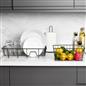 Wire Storage Basket Organiser Tidy Clothing Towel Holder Space Saving Solution