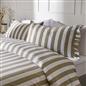 Frill Duvet Cover Bedding Set Pillowcase Stripe Quilt Luxury Double King Size