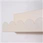 OHS Scallop Shelf Wall Mounted Storage Space Saving Modern Bedroom Home Decor