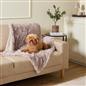 OHS Pet Fleece Throw Fluffy Calming Foldable Travel Dog Puppy Cat Blanket