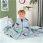 Weighted Blanket Kids Dino Sensory Sleep Therapy Anxiety Soft Teddy Fleece Throw