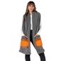 Teddy Fleece Scarf Heated Long Pockets Warm Wrap Shawl Scarves USB Power Bank