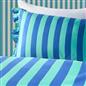 Frill Duvet Cover Bedding Set Pillowcase Stripe Quilt Luxury Double King Size
