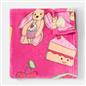 OHS Sweetie Pies Throw Ultra Soft Blanket Flannel Fleece Lightweight Bedspread