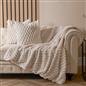 OHS Waffle Cushion Covers Faux Fur Soft Fleece Square Pillowcases Home Decor