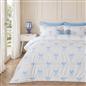 OHS Bows 10.5 Tog Coverless Duvet with Pillowcase Winter Warm Bedding Set
