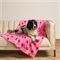 OHS Pet Blanket Dog Warm Fleece Cat Throw Paw Puppy Animal Soft Mat