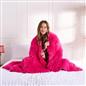 OHS Fluffy Fleece Weighted Blanket Sensory Adult Sleep Anxiety Soft Throw