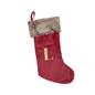 OHS Christmas Alphabet Stocking Sack Set Festive Xmas Santa Gift Bag